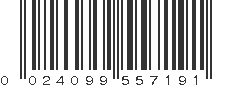 UPC 024099557191