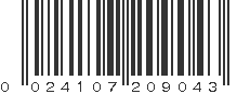 UPC 024107209043