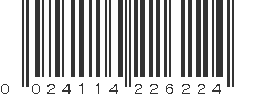 UPC 024114226224