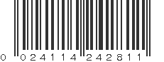 UPC 024114242811