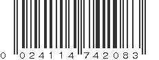 UPC 024114742083