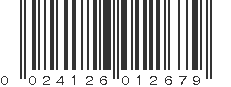 UPC 024126012679