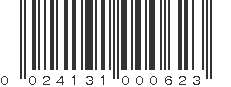 UPC 024131000623