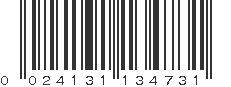 UPC 024131134731