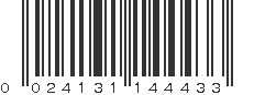 UPC 024131144433