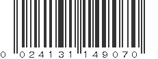 UPC 024131149070