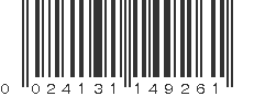 UPC 024131149261