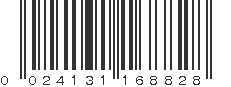 UPC 024131168828