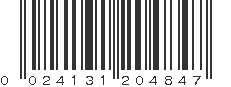 UPC 024131204847