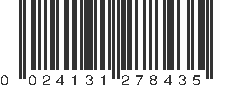 UPC 024131278435