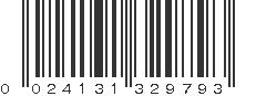 UPC 024131329793