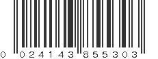 UPC 024143855303