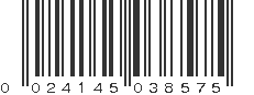 UPC 024145038575