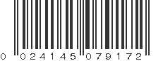 UPC 024145079172