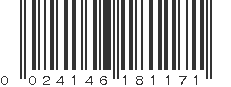 UPC 024146181171