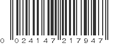 UPC 024147217947