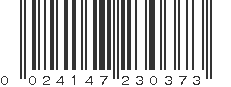 UPC 024147230373