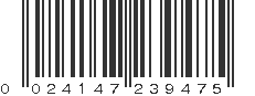 UPC 024147239475