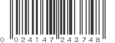 UPC 024147243748