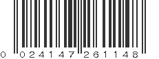 UPC 024147261148