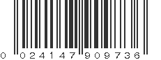 UPC 024147909736