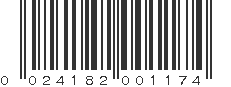 UPC 024182001174