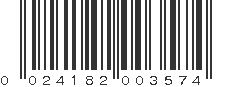 UPC 024182003574