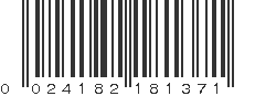 UPC 024182181371