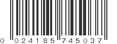 UPC 024185745037