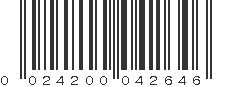 UPC 024200042646