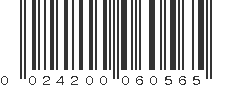 UPC 024200060565