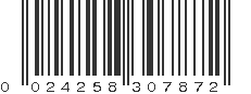 UPC 024258307872