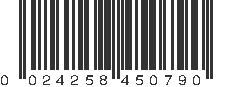 UPC 024258450790