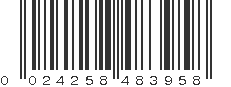 UPC 024258483958