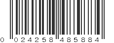 UPC 024258485884