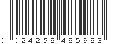 UPC 024258485983