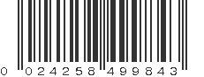 UPC 024258499843