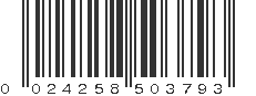 UPC 024258503793