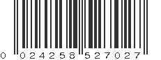 UPC 024258527027