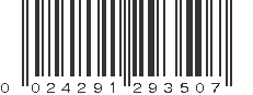 UPC 024291293507