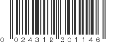 UPC 024319301146