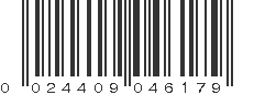 UPC 024409046179