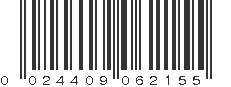 UPC 024409062155