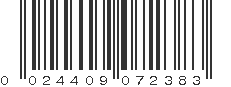 UPC 024409072383