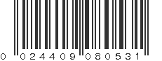 UPC 024409080531