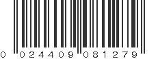 UPC 024409081279