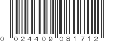 UPC 024409081712