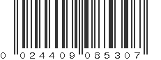 UPC 024409085307