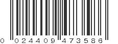 UPC 024409473586