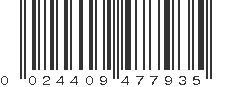 UPC 024409477935